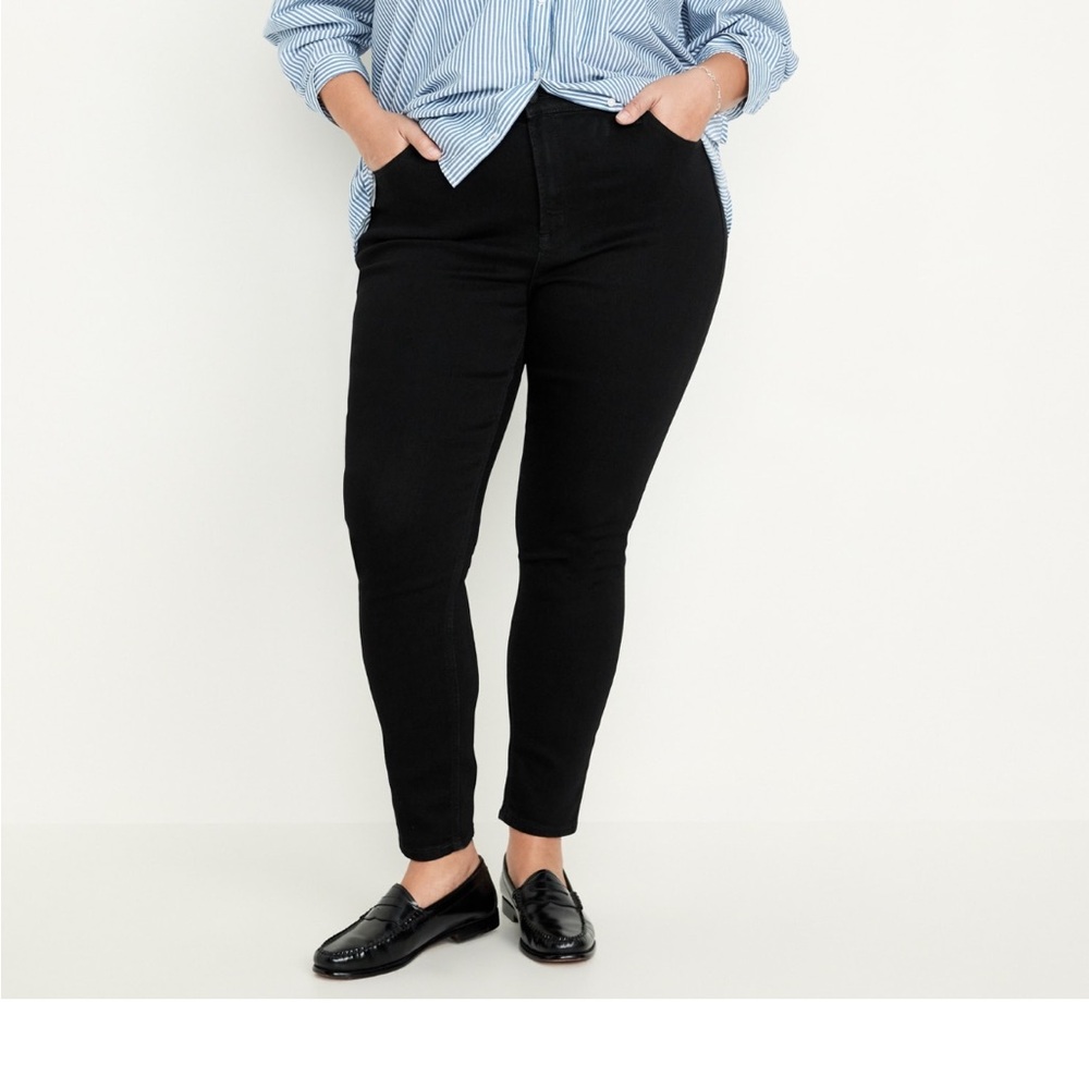 Old Navy Black high rise Skinny Jeans